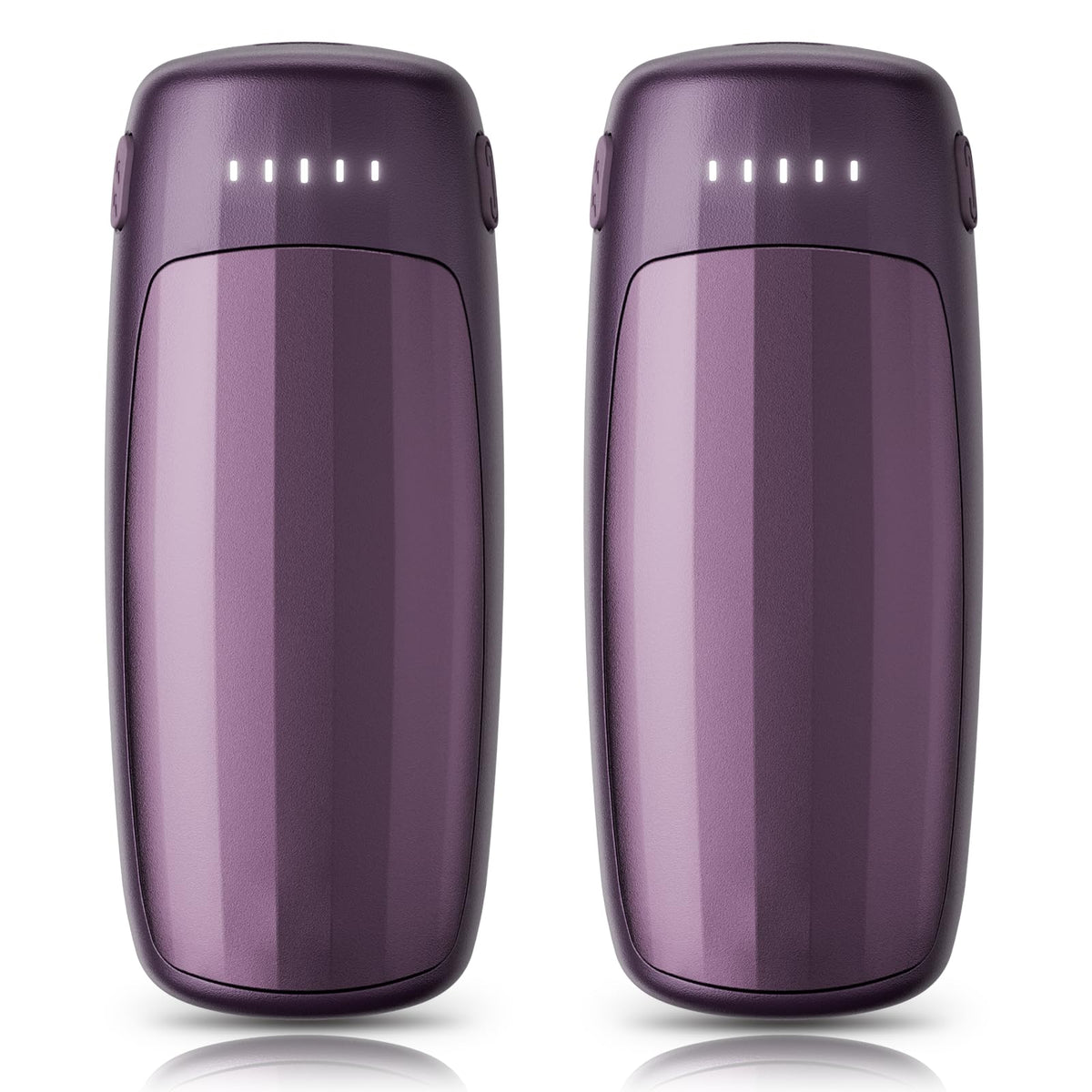 Therova rechargeable hand warmers 2-pack portable warmth on the go