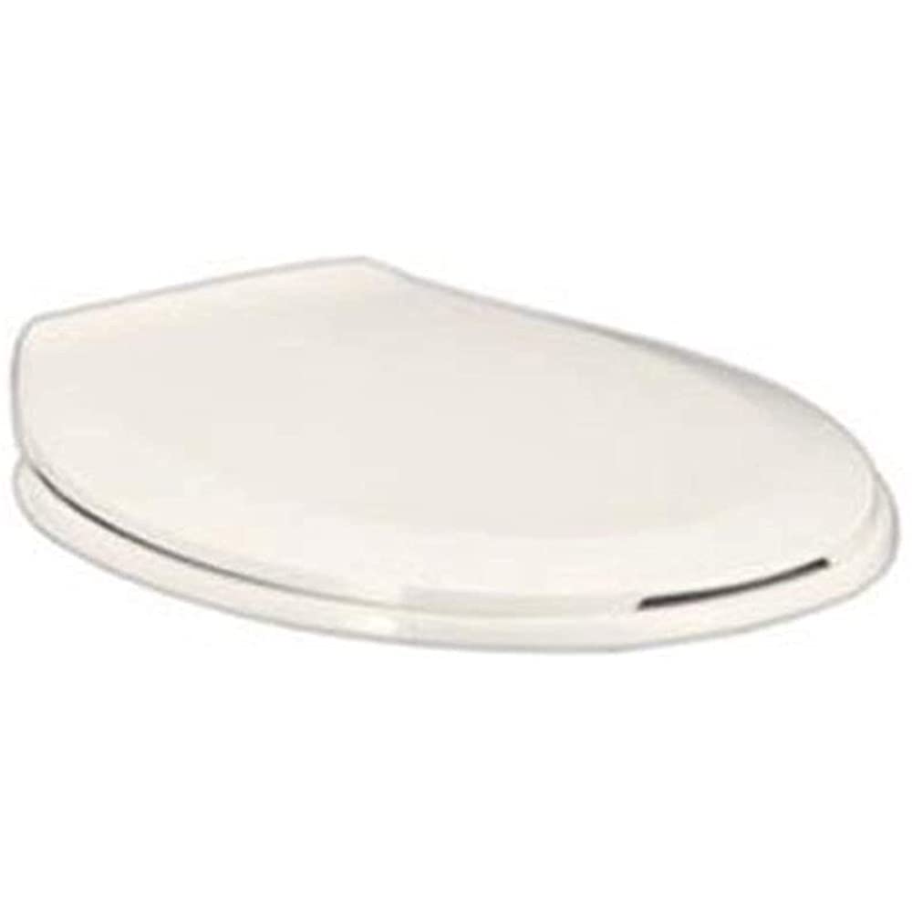 Thetford 34145 seat and cover assembly in bone with black accents for Aqua-Magic Style Plus toilets, easy replacement