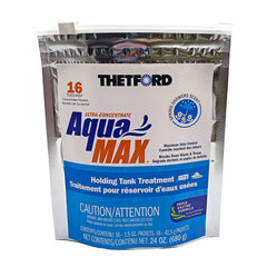 Thetford Aquamax Spring Showers 16-Ct keeps RV tanks smelling fresh and aids digestion