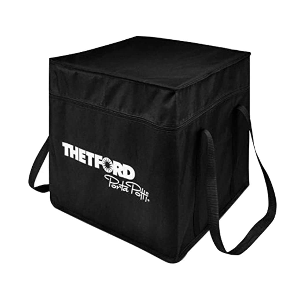 Thetford Porta Potti carrying bag front view for durable travel protection.