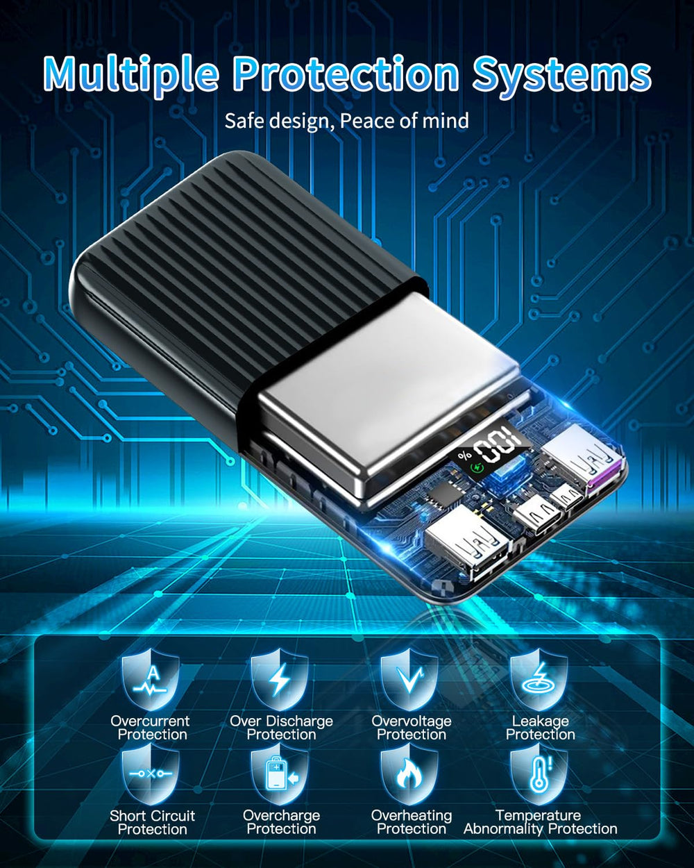THETHEKU safety protection chip guards against overvoltage and short circuits