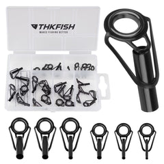 THKFISH rod tip repair kit with stainless steel frame for durable guides.