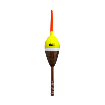Thill AC490-2 Americas Classic Float with fluorescent top improves bite detection on water