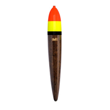 Thill BFS4-1 GM Big Fish Slider in red with large bait for big fish targeting.