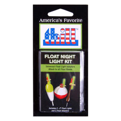 Thill Float Night Light Kit on a float enhances late-evening bites with a bright, stable glow.