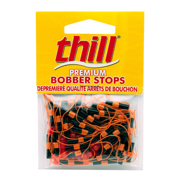 Thill Premium Bobber Stops 40-pack on line for reliable floats.