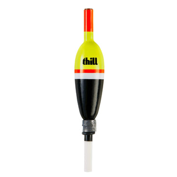 Thill Pro Series Slip Float 5-8 Weighted with brass grommet aids precise depth control.