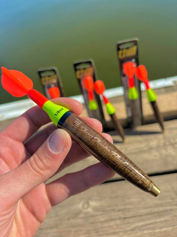 Thill Sharpshooter Float small 1/8 oz shown with compatible size options for versatile rigs.
