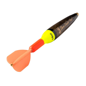 Thill Sharpshooter Float small 1/8 oz center-slider close-up shows long-cast readiness.