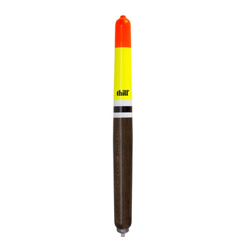Thill Weighted Balsa Pole Floats in setup view, optimized for long casts with large baits.