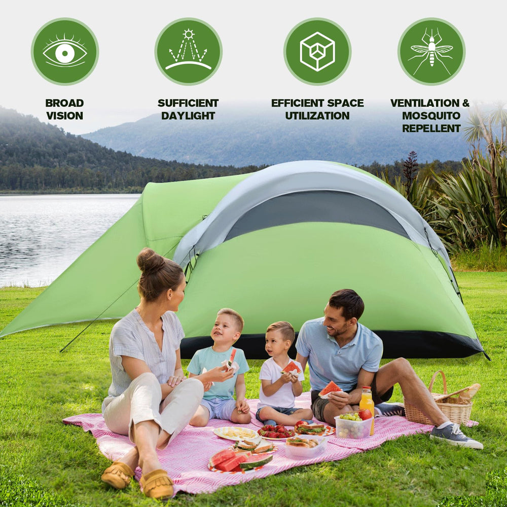 Thinlute tent detachable rainfly for weather-ready setup