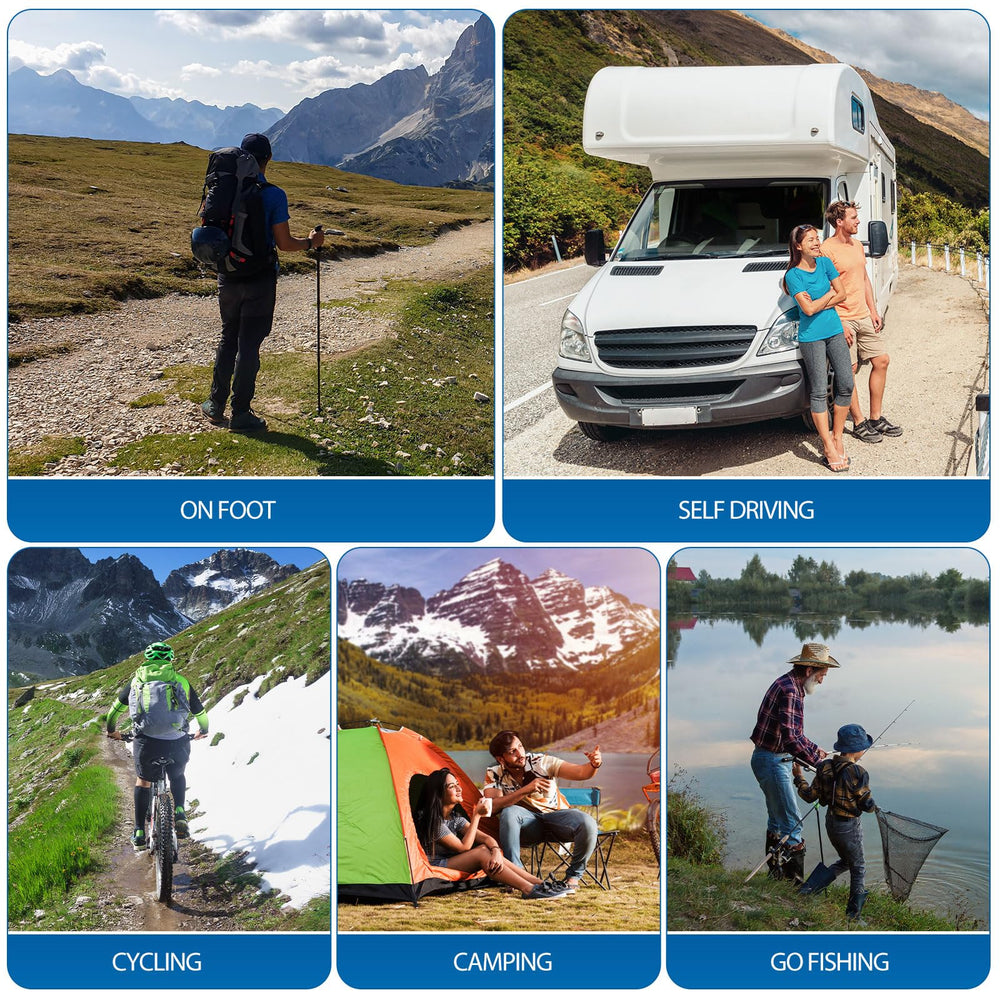 THINTON foam camping pad waterproof-moisture-proof protects you from damp surfaces