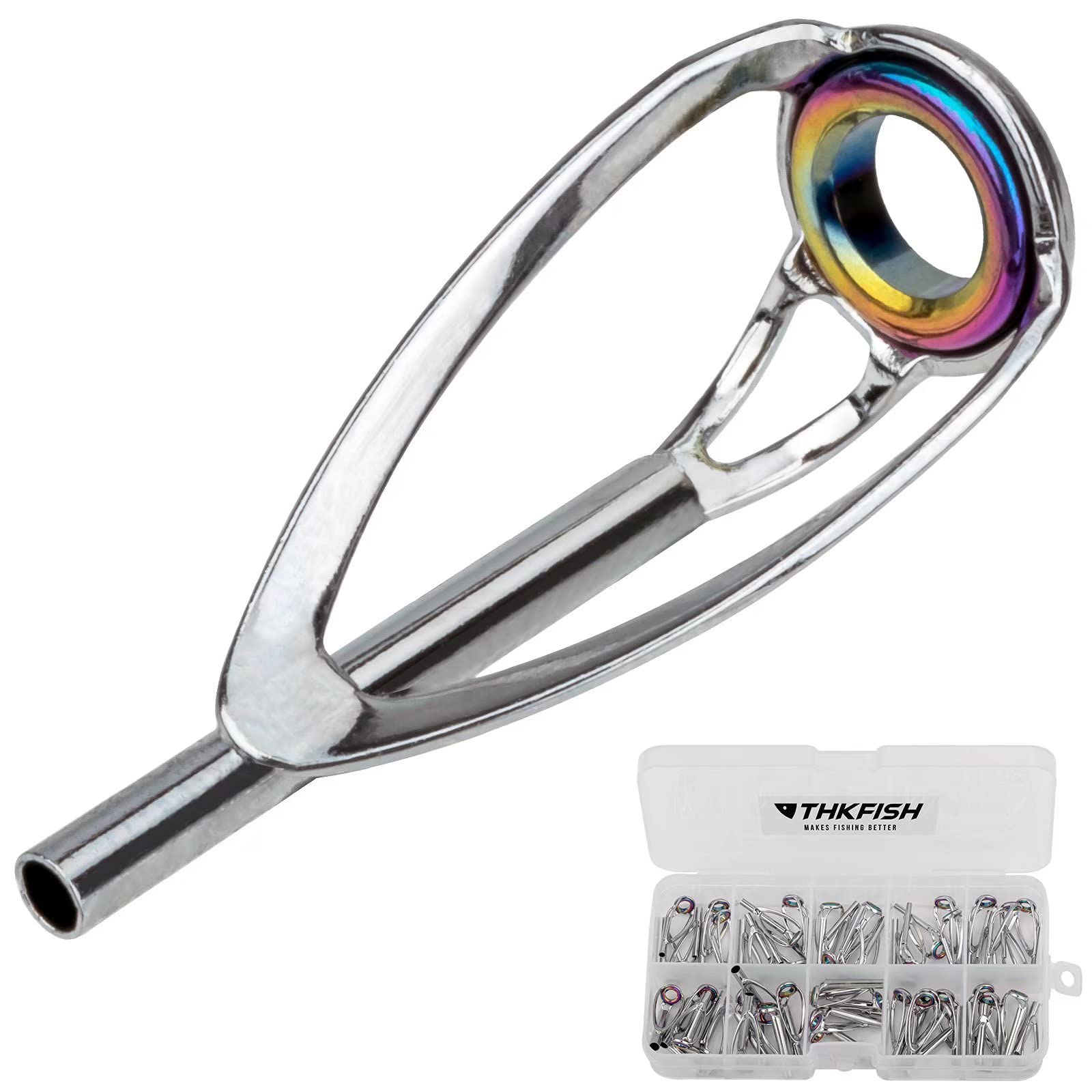 THKFISH rod repair kit box with 50 tips