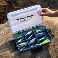 THKFISH 3600 tackle box floating design aids quick retrieval after splash