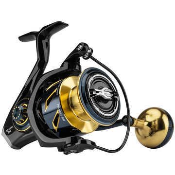 THKFISH Powerful Metal Spinning Reel with carbon fiber drag