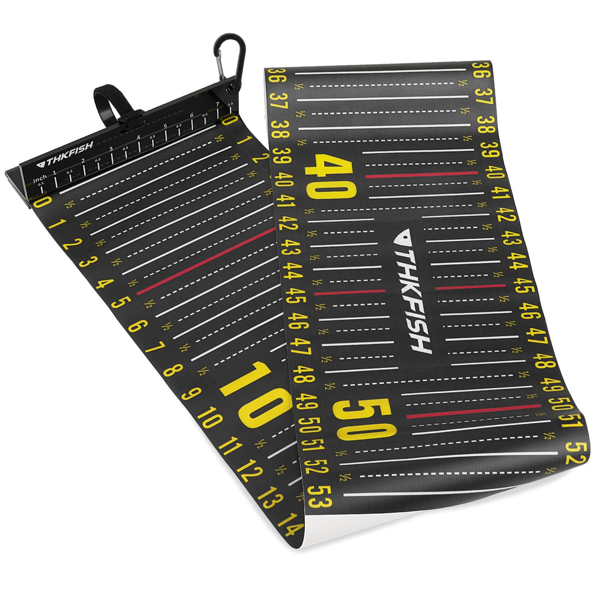 THKFISH 53in fish ruler with measuring board – front view