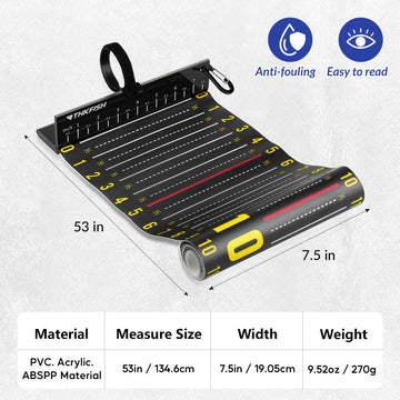 53-inch bump board folded at 90 degrees