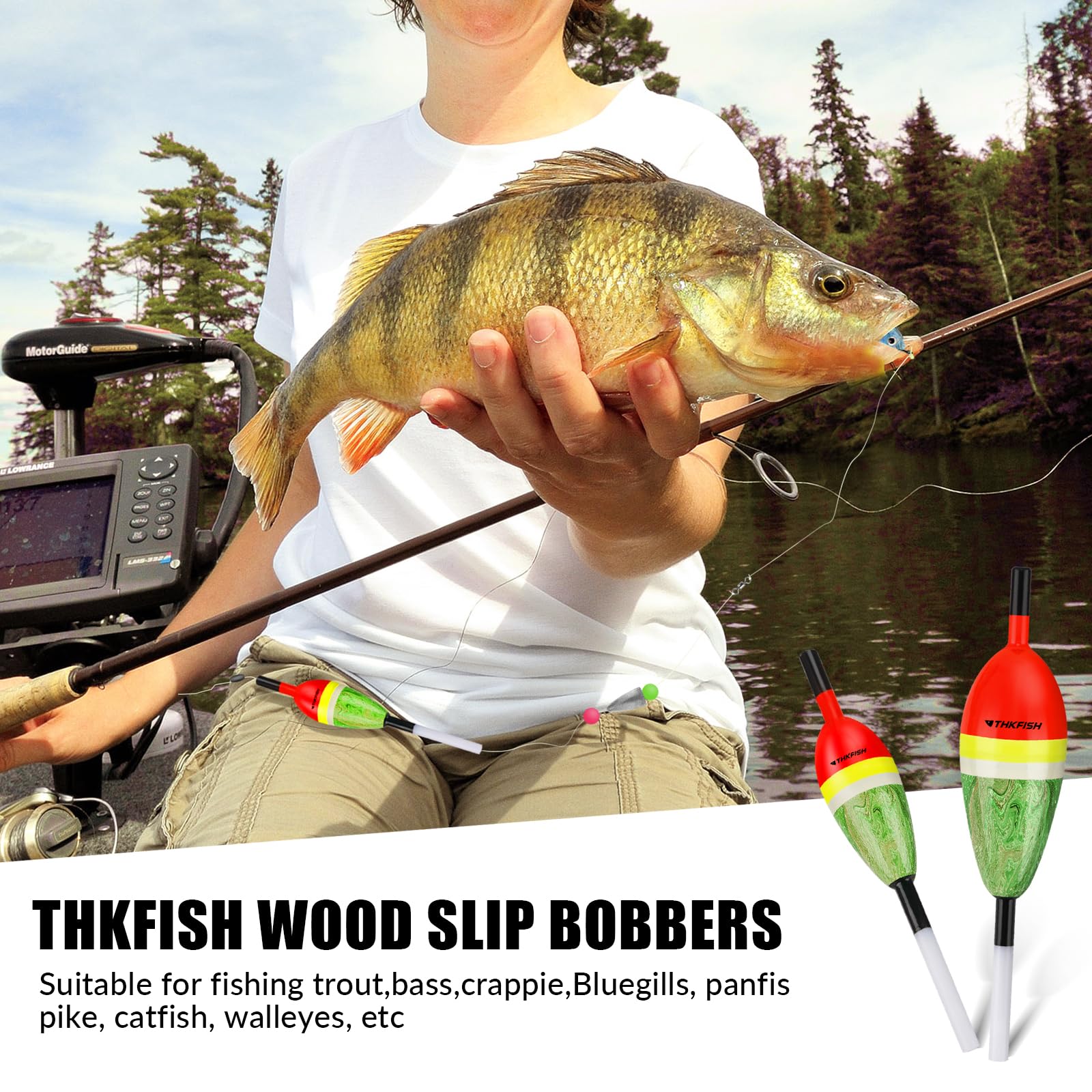 Set of slip bobbers for various depths