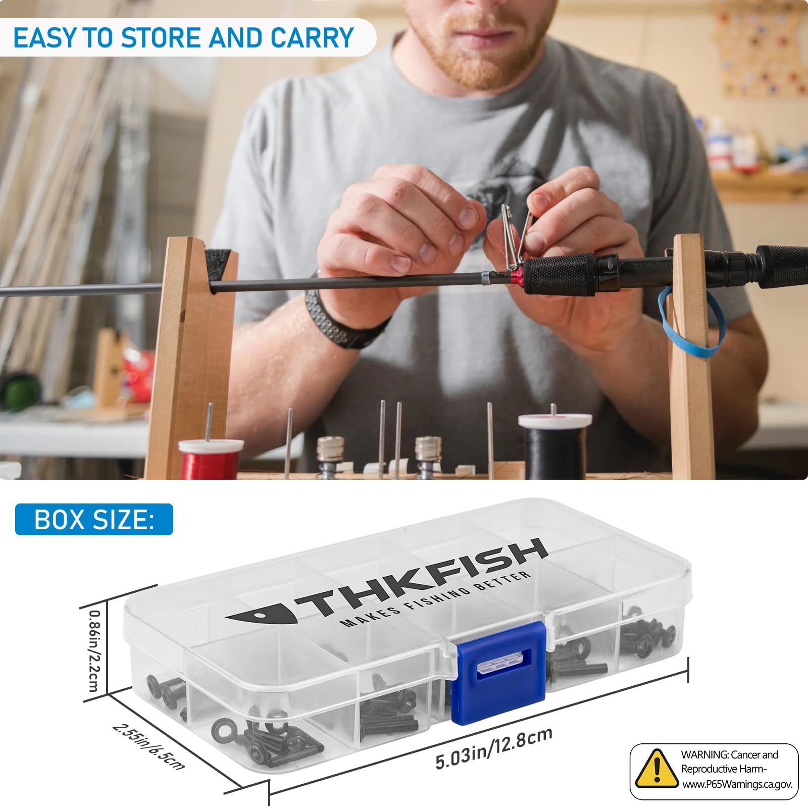 1.8mm inner diameter rod tip – 5 pieces