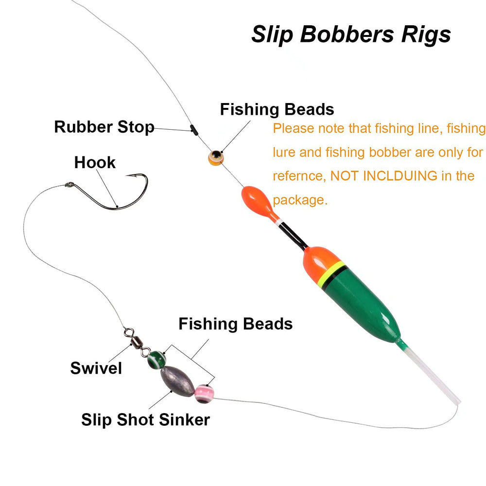 7g (1/4oz) fishing sinkers, 8 pieces