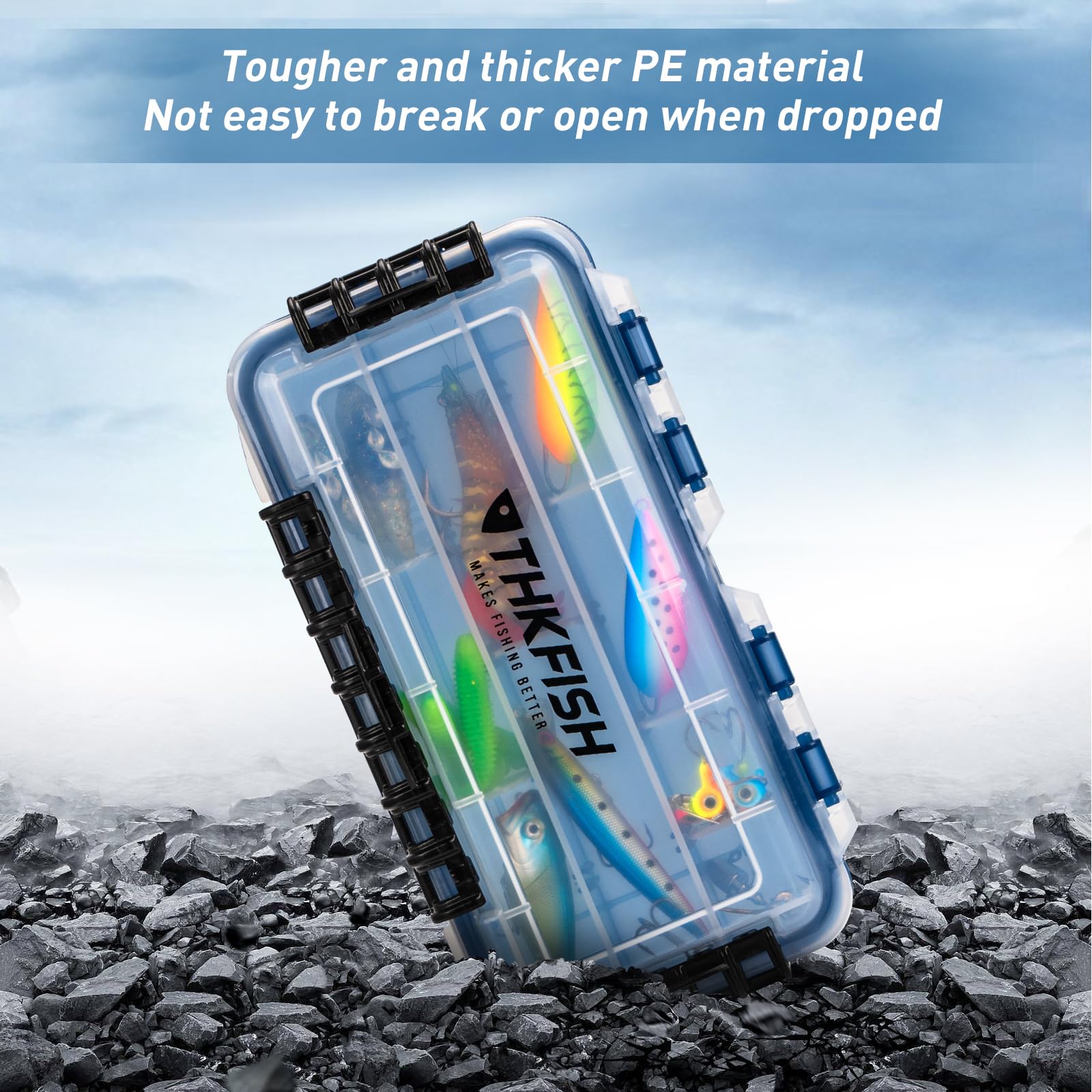 Heavy-duty PE exterior for durability