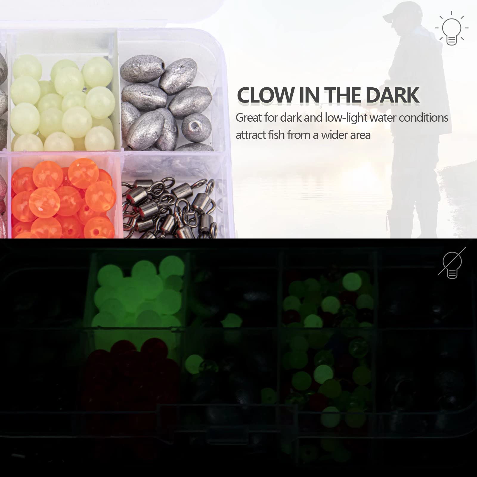 339-piece THKFISH tackle kit ideal for bass fishing