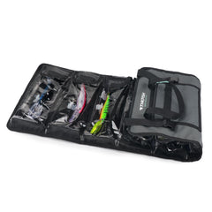 Close-up of the durable 1000D PVC material