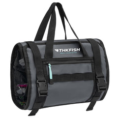 Rolled-out THKFISH Big Bait Bag with roll-up design