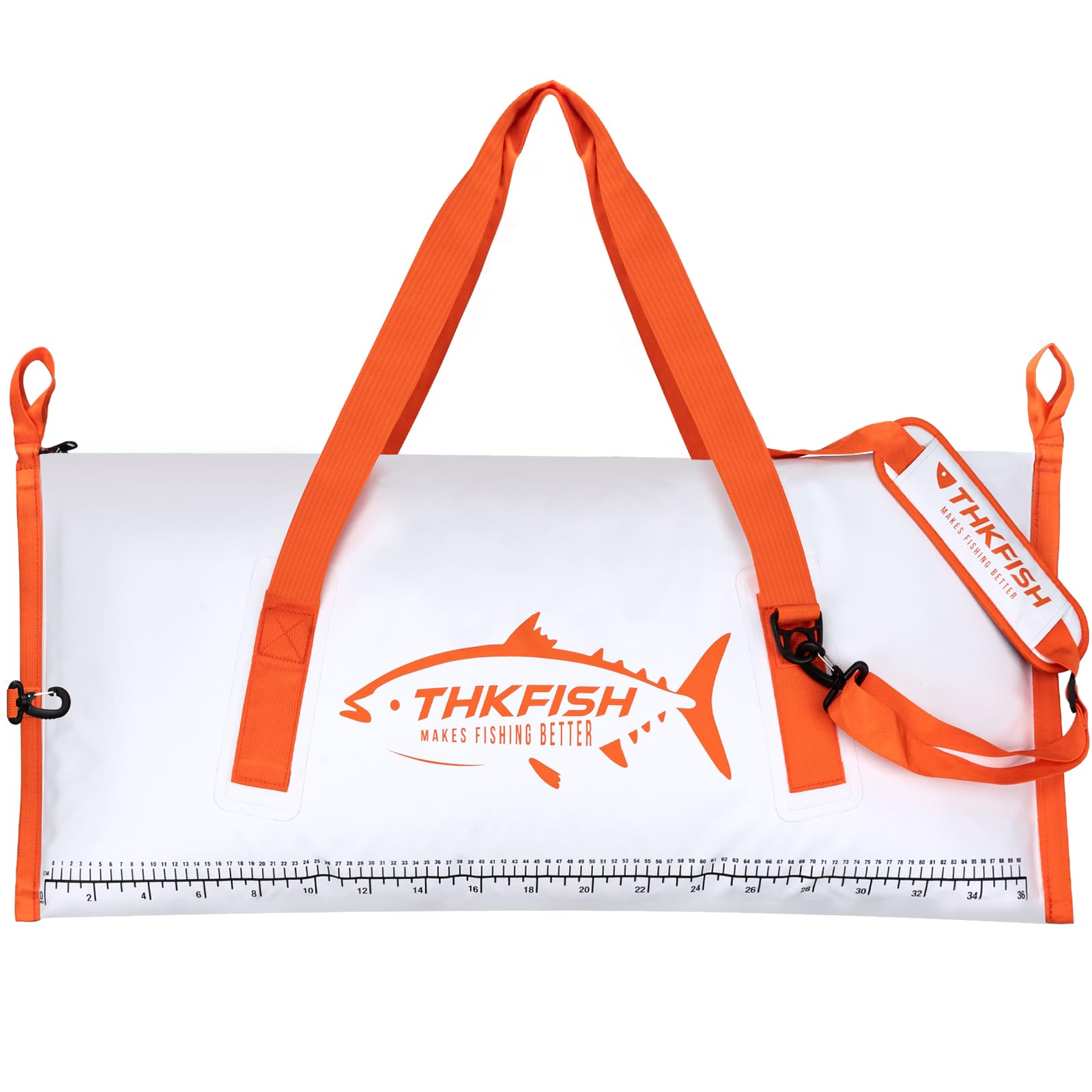 THKFISH insulated fish cooler bag 40x16in shows strong insulation for longer freshness