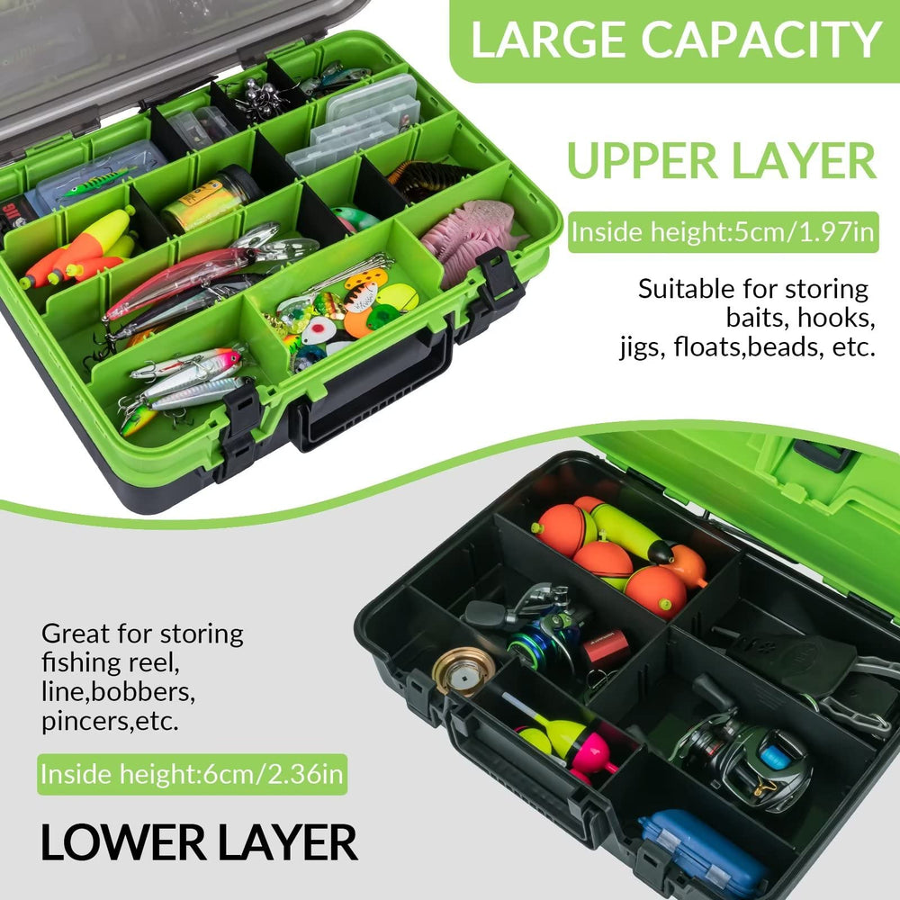 THKFISH large-capacity layout fits reels, pliers, lines for fishing trips.