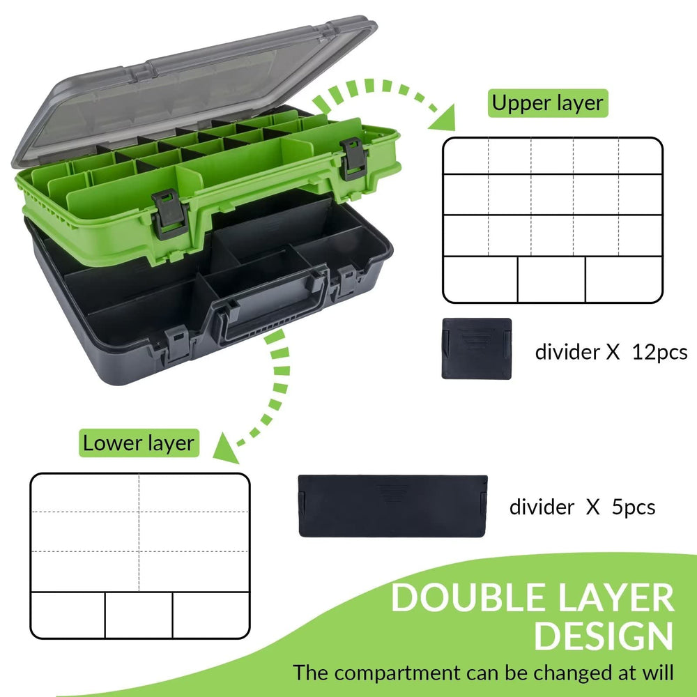 THKFISH translucent lid blocks UV and helps quickly identify contents.