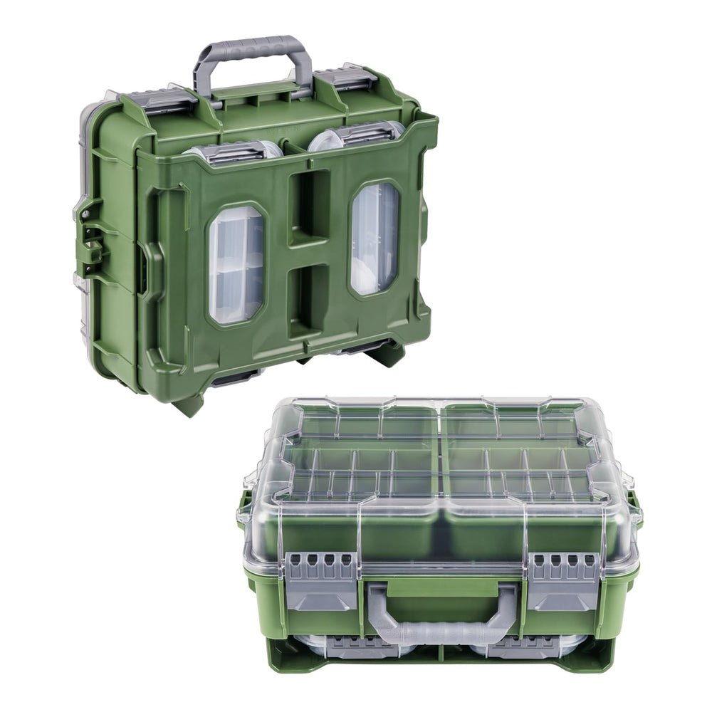 THKFISH waterproof tackle box floating capability reduces worry near water.