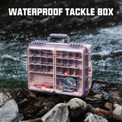 THKFISH waterproof tackle box two 3500 boxes demonstrates scalable organization for gear.