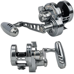 THKFISH Slow Pitch Jigging Reel side view with aluminum frame