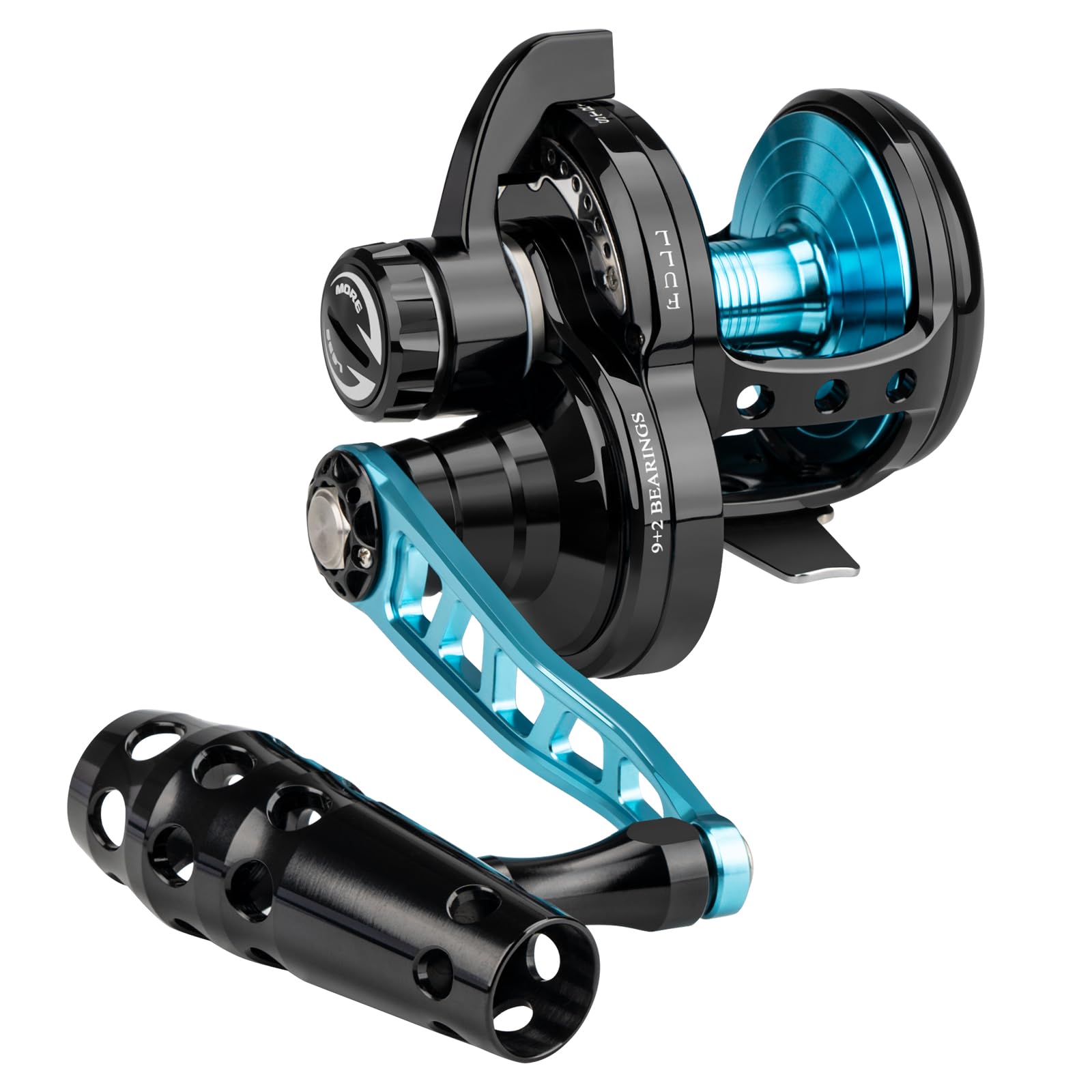 THKFISH slow-pitch jigging reel spool highlights corrosion-resistant stainless steel construction