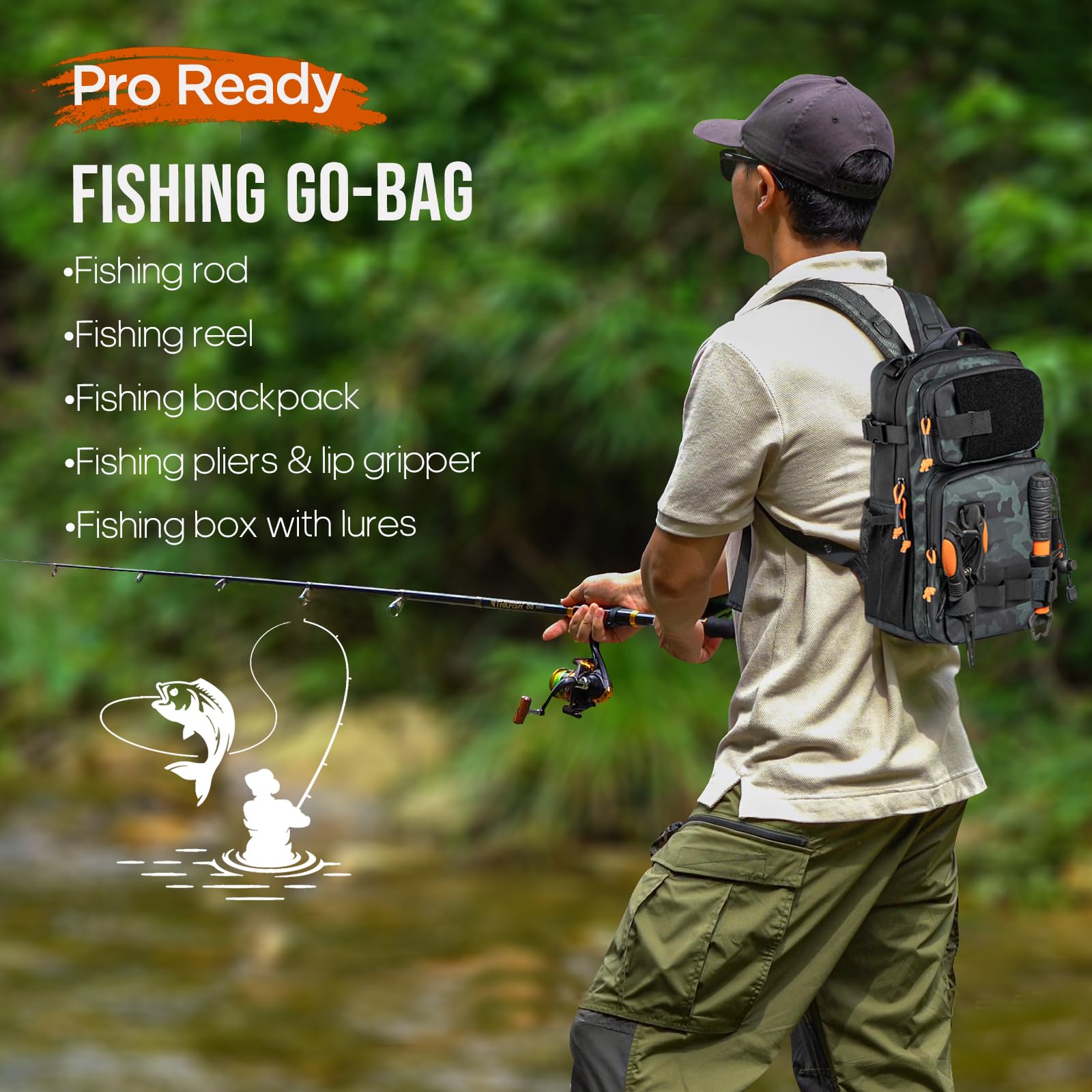 THKFISH spinning reel offers smooth retrieval for precise casts on water trips