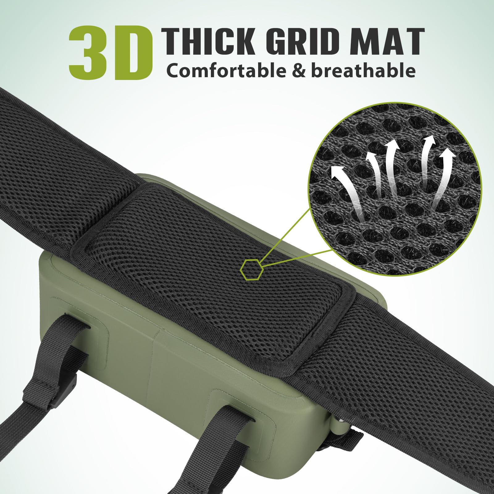 Interior view with mesh pockets