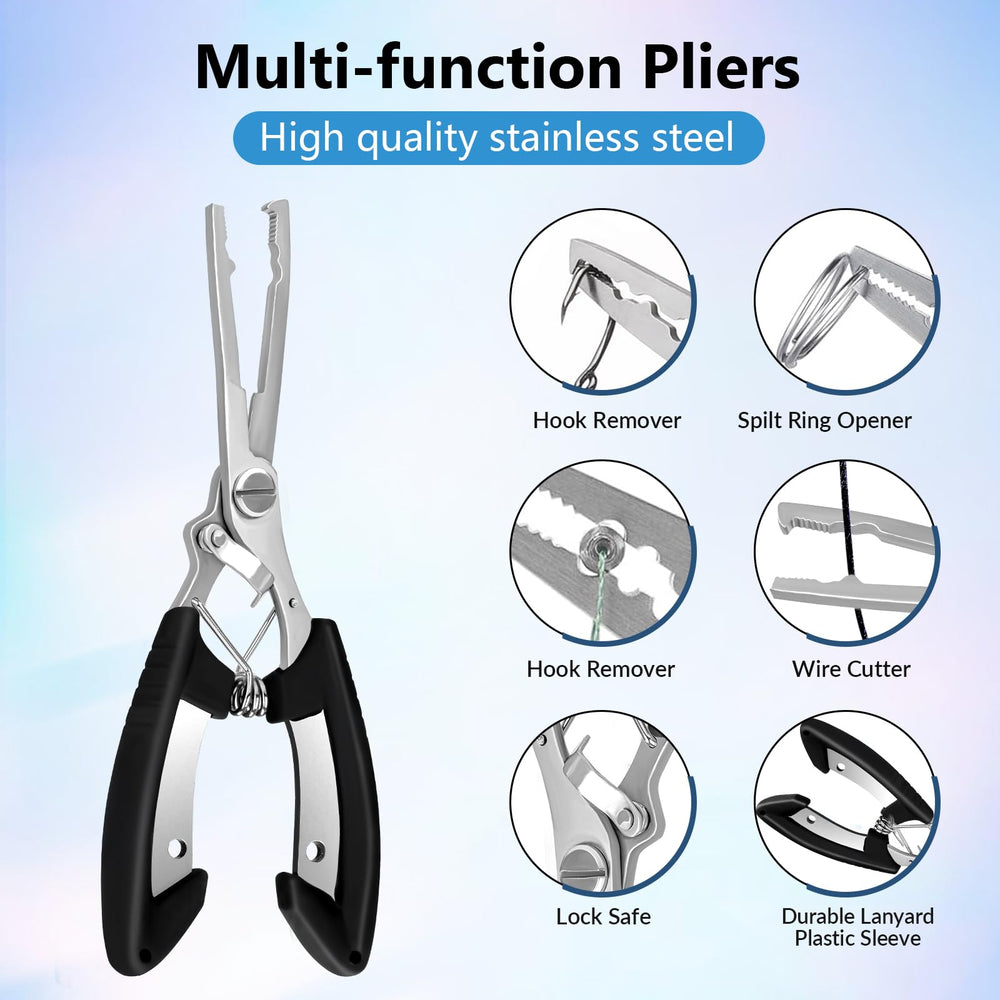 THKFISH Tenkara pliers handy for field adjustments and knot work