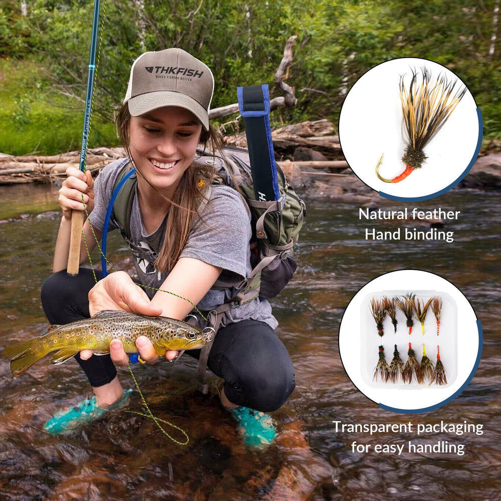 THKFISH Tenkara line spool enables precise casting with minimal tangles