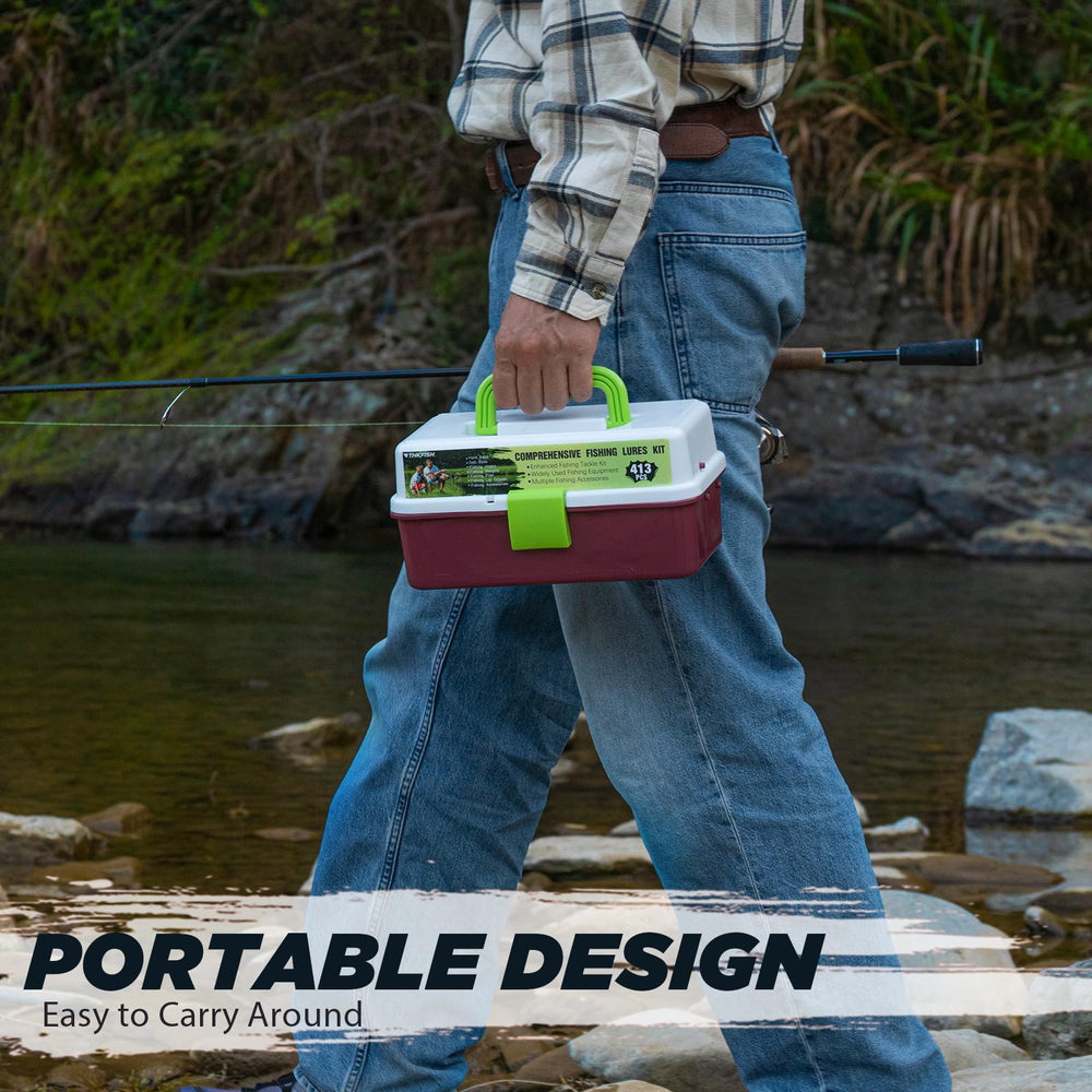 Assorted THKFISH fishing lures with 16 types