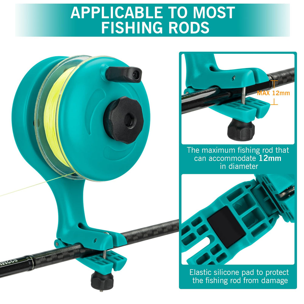 Adjustable line winder for fishing reel