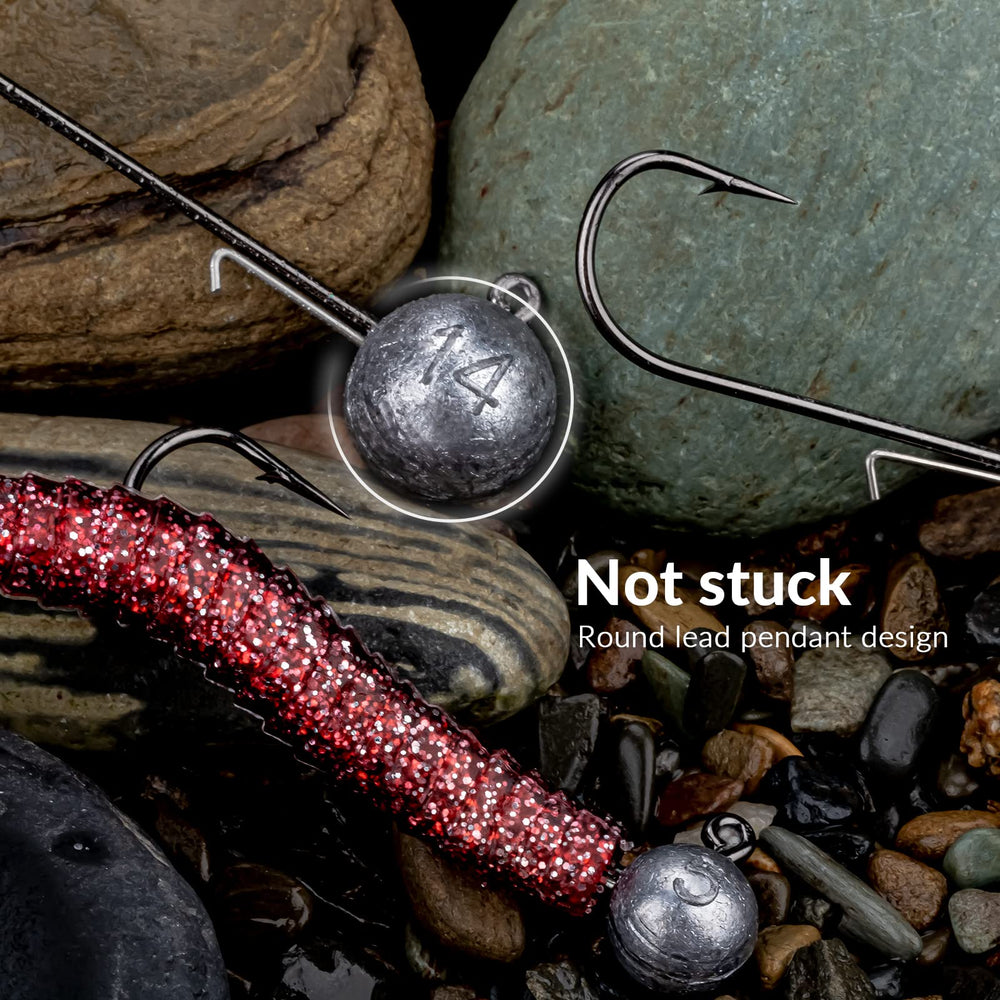 Jig head with bait holder feature