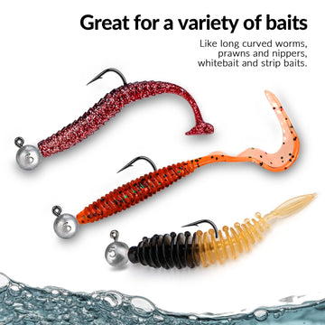 THKFISH ball jig head silver 3/8 oz