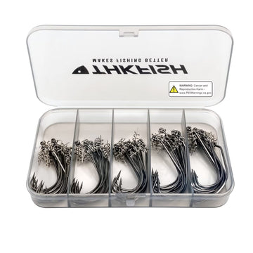 Step-by-step guide on using THKFISH twist-lock swimbait hooks