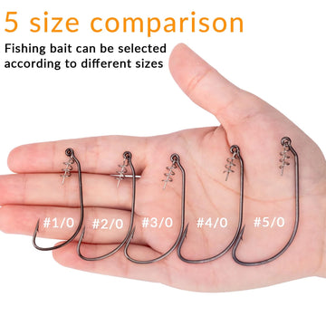 Assorted THKFISH soft swimbaits in pink, blue, and green