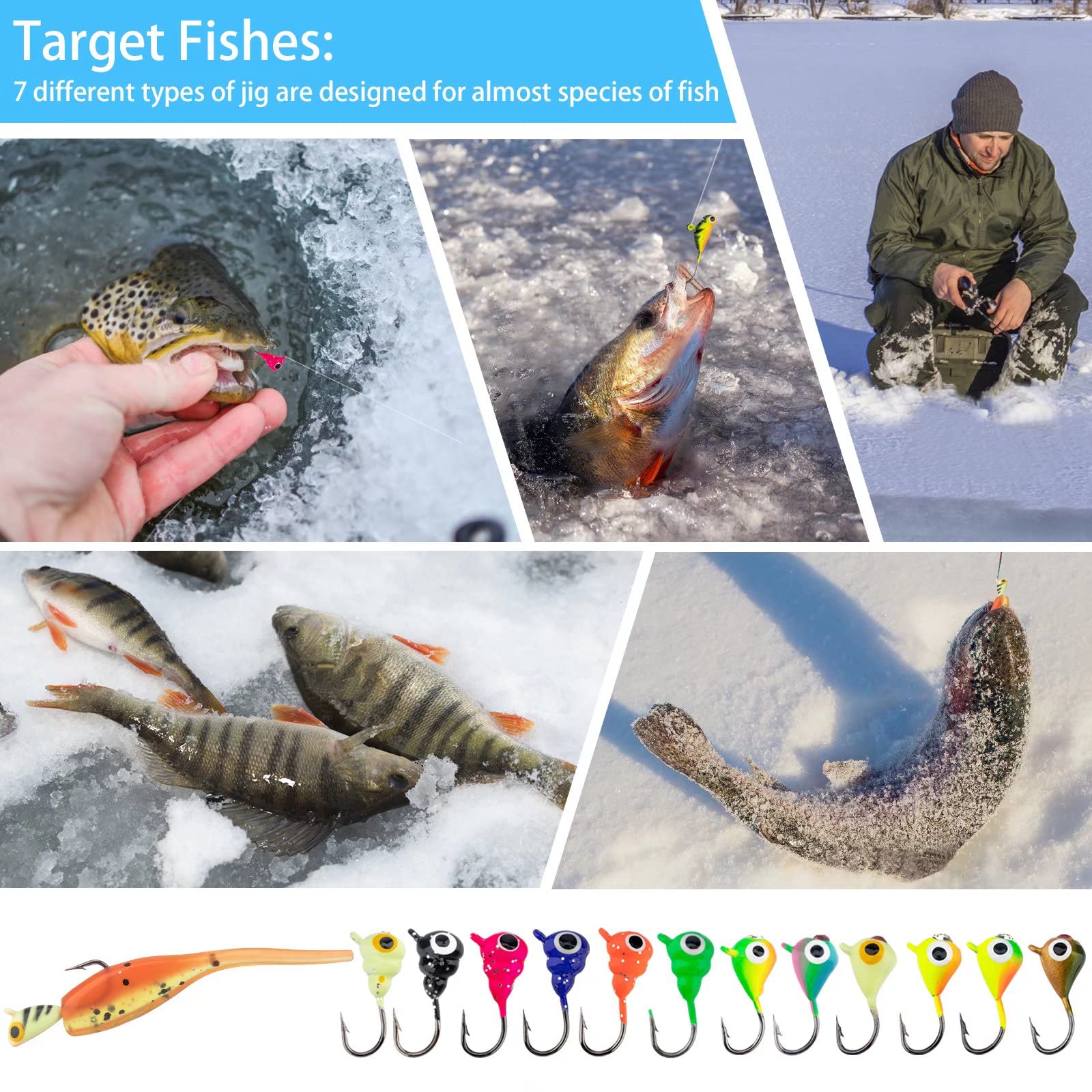 THKFISH glow-in-the-dark jig attracts fish from deeper water during dim light