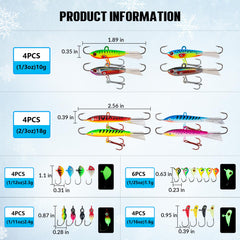 THKFISH lures display vivid colors and patterns for quick strikes.