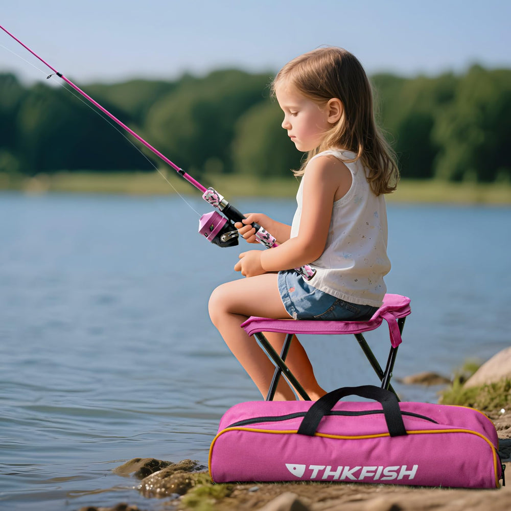 THKFISH kids fishing rod 1.2m size, lightweight option for small hands