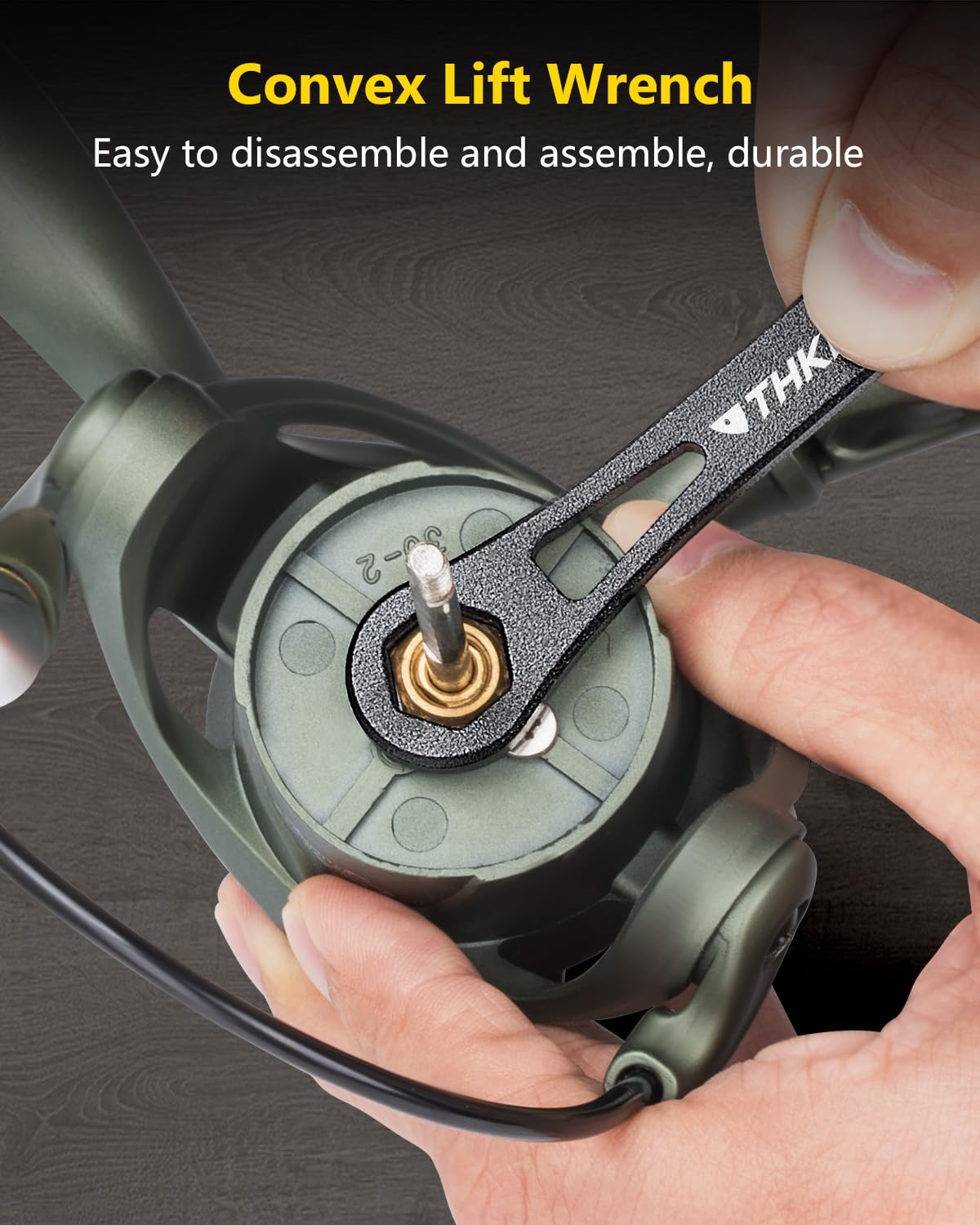 Pin remover, trapezoidal awl and reel maintenance tools