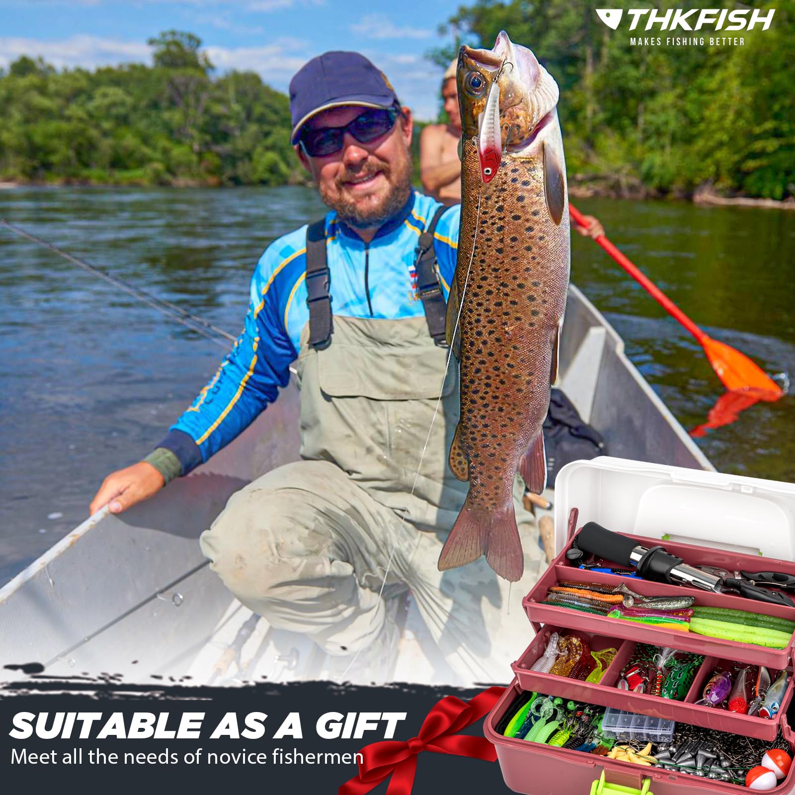 Premium THKFISH fishing gear gift box for men